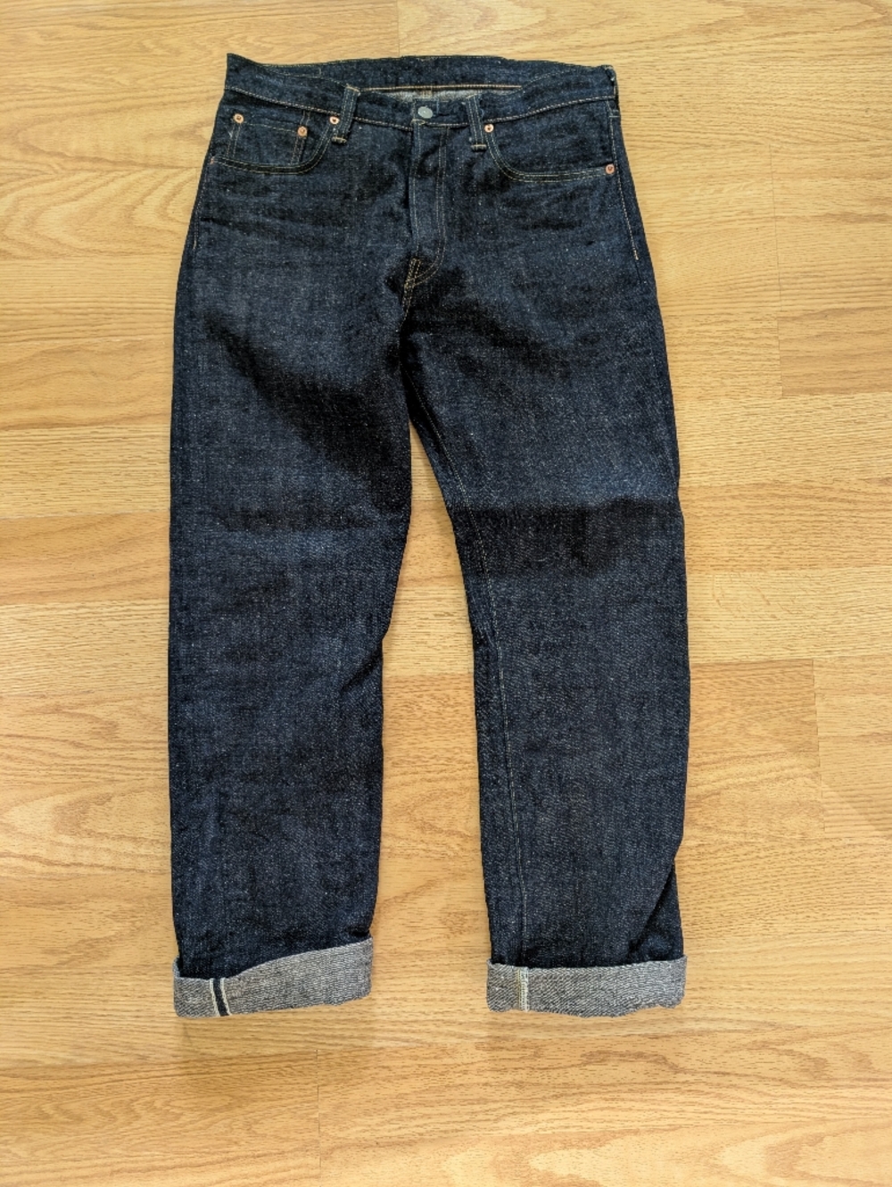 PBJ Selvedge Slub Dark Indigo Slim Denim Jeans